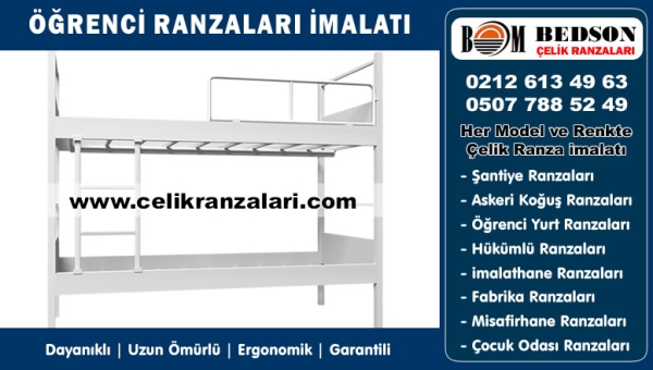 İkili Öğrenci Ranzaları